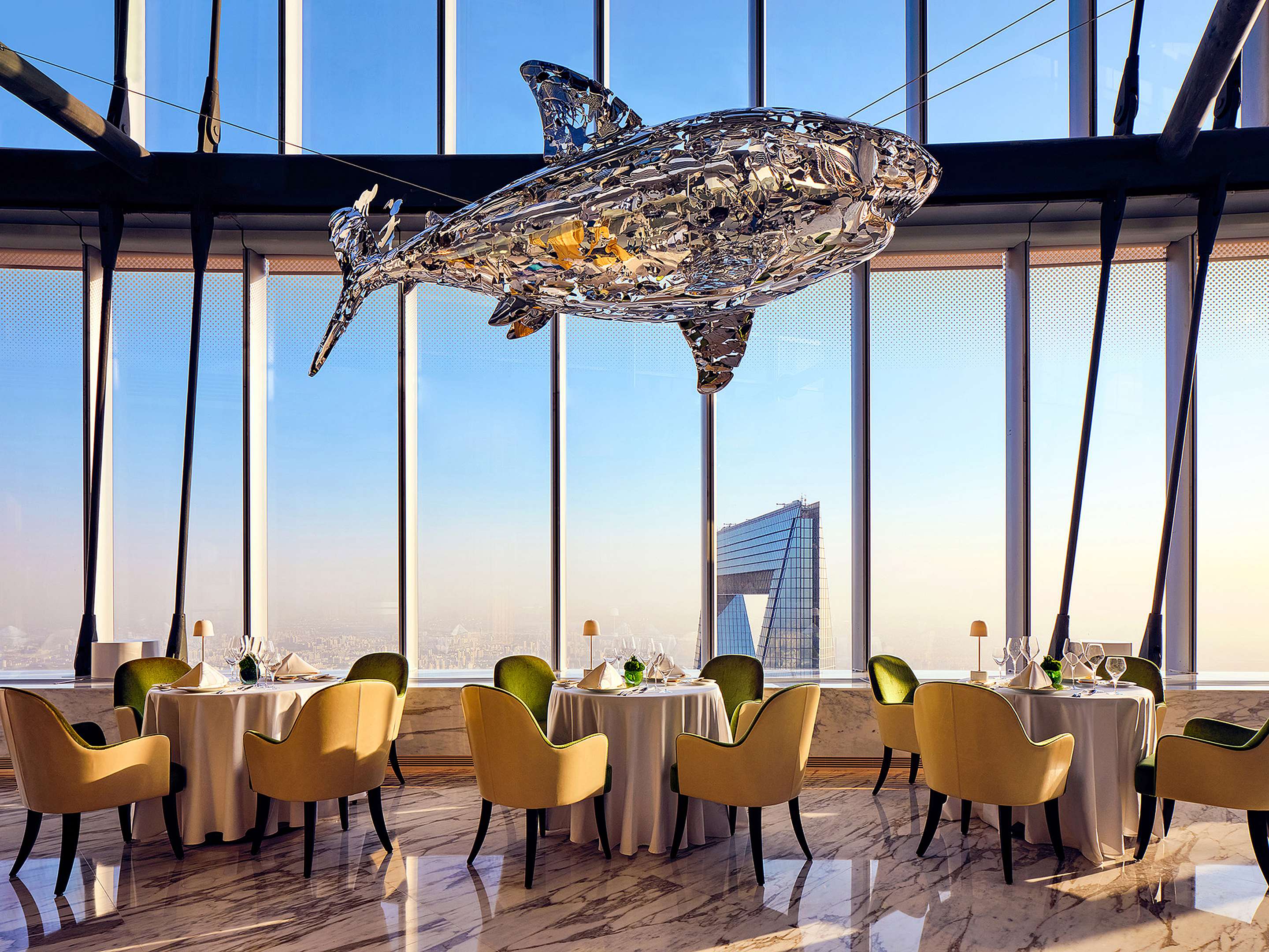 上海中心J酒店 - J Hotel Shanghai Tower - 101F Centouno Restaurant Dining Area