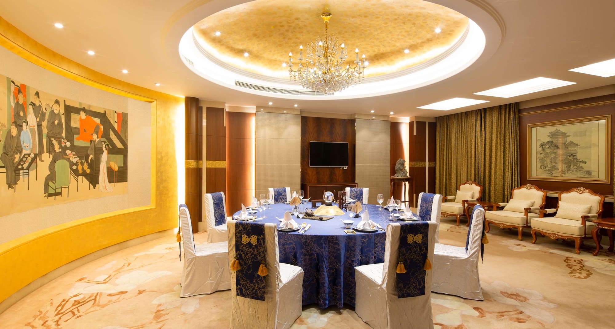 上海建国宾馆 - Jianguo Hotel Shanghai - Magnolia Private Dining Room