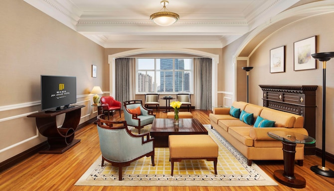 上海锦江饭店 - Jin Jiang Hotel Shanghai - Grosvenor House Jin Jiang Suite