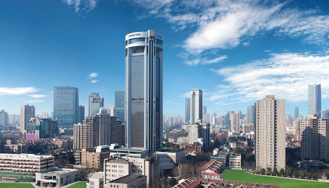 上海新锦江大酒店 - Jin Jiang Tower, Shanghai - Exterior