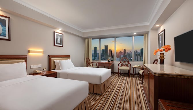上海新锦江大酒店 - Jin Jiang Tower, Shanghai - 客房/住宿