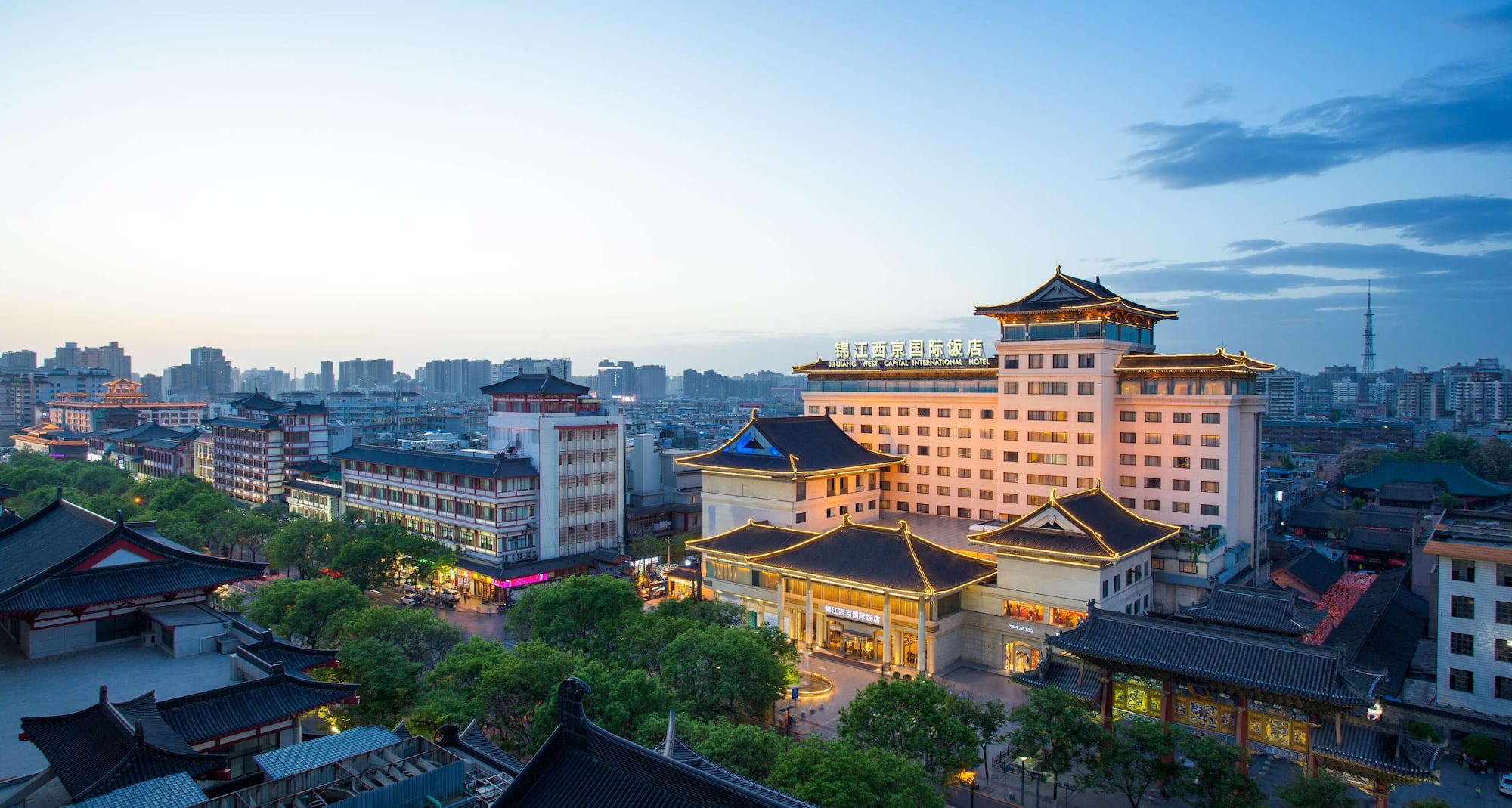 西安锦江西京国际饭店 - Jin Jiang West Capital International Hotel - Hotel Exterior