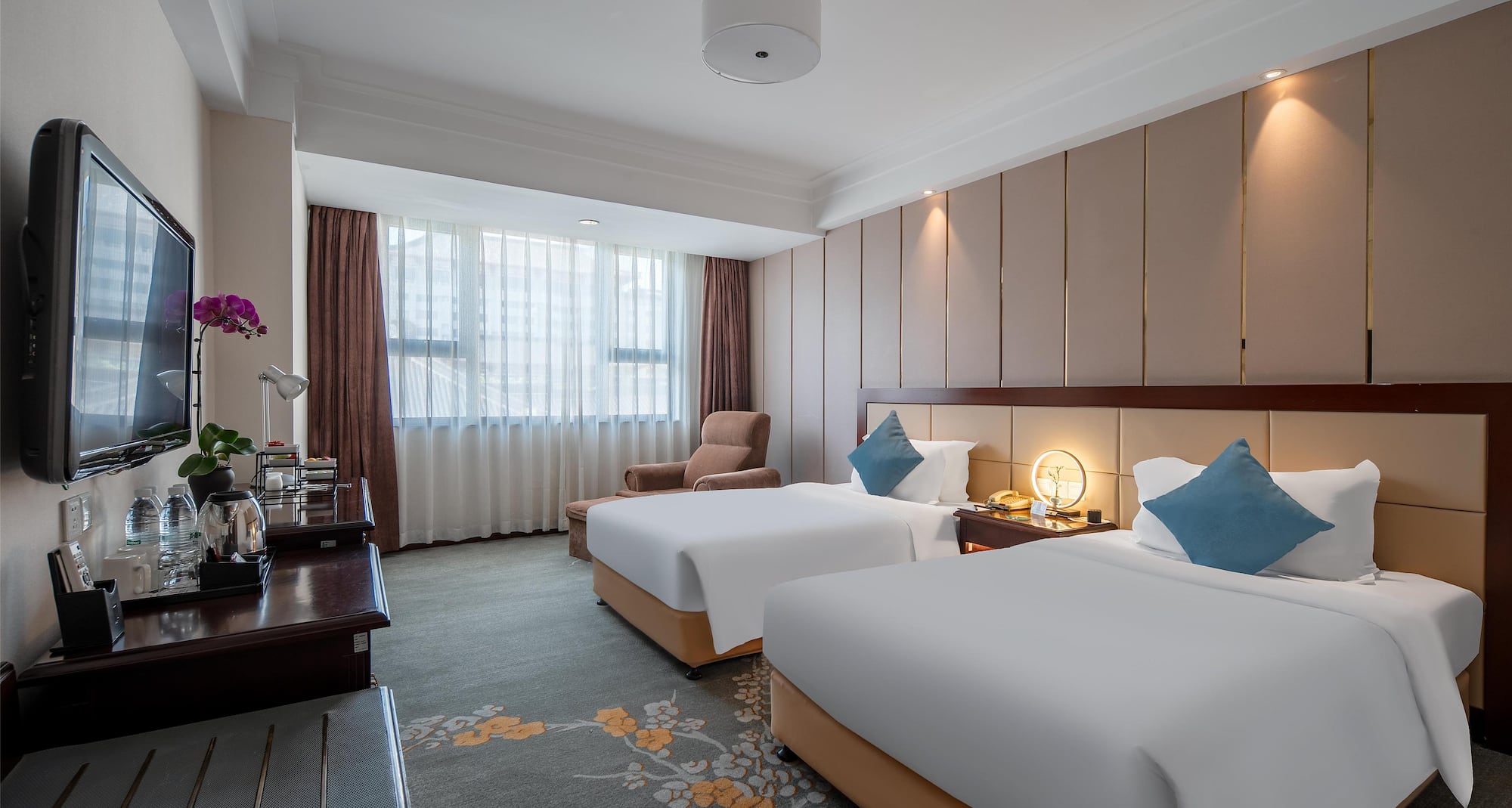 西安锦江西京国际饭店 - Jin Jiang West Capital International Hotel - Superior Twin Room