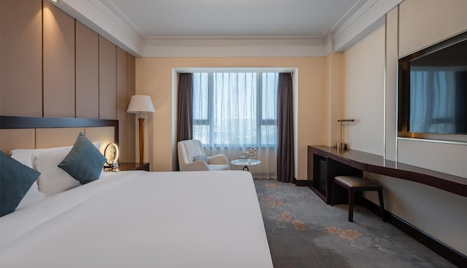 西安锦江西京国际饭店 - Jin Jiang West Capital International Hotel - Deluxe King Room