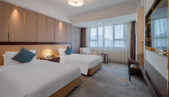 西安锦江西京国际饭店 - Jin Jiang West Capital International Hotel - Deluxe Twin Room