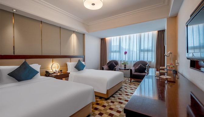 西安锦江西京国际饭店 - Jin Jiang West Capital International Hotel - Executive Deluxe Twin Room