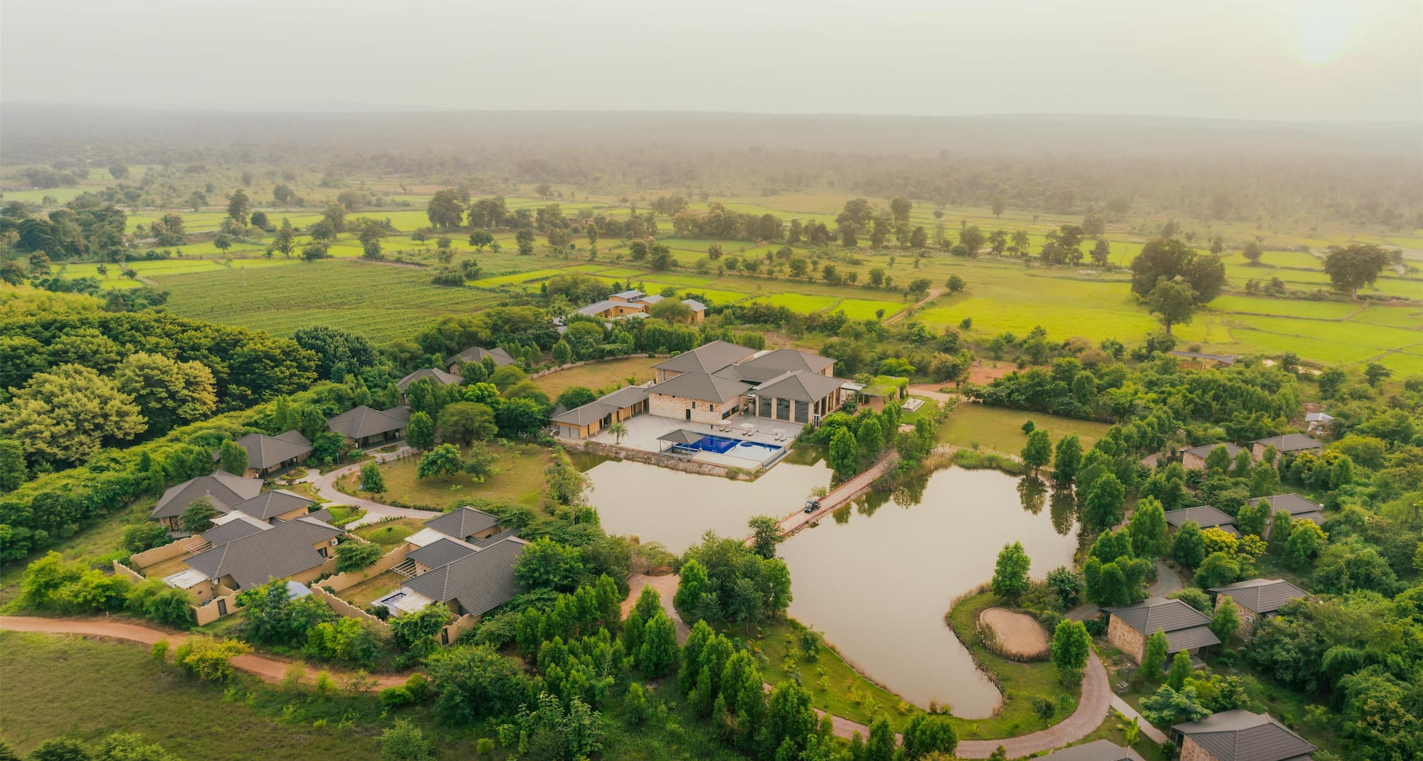 Jungle Home Resort Tadoba, a member of Radisson Individuals Retreats - Aerial view
