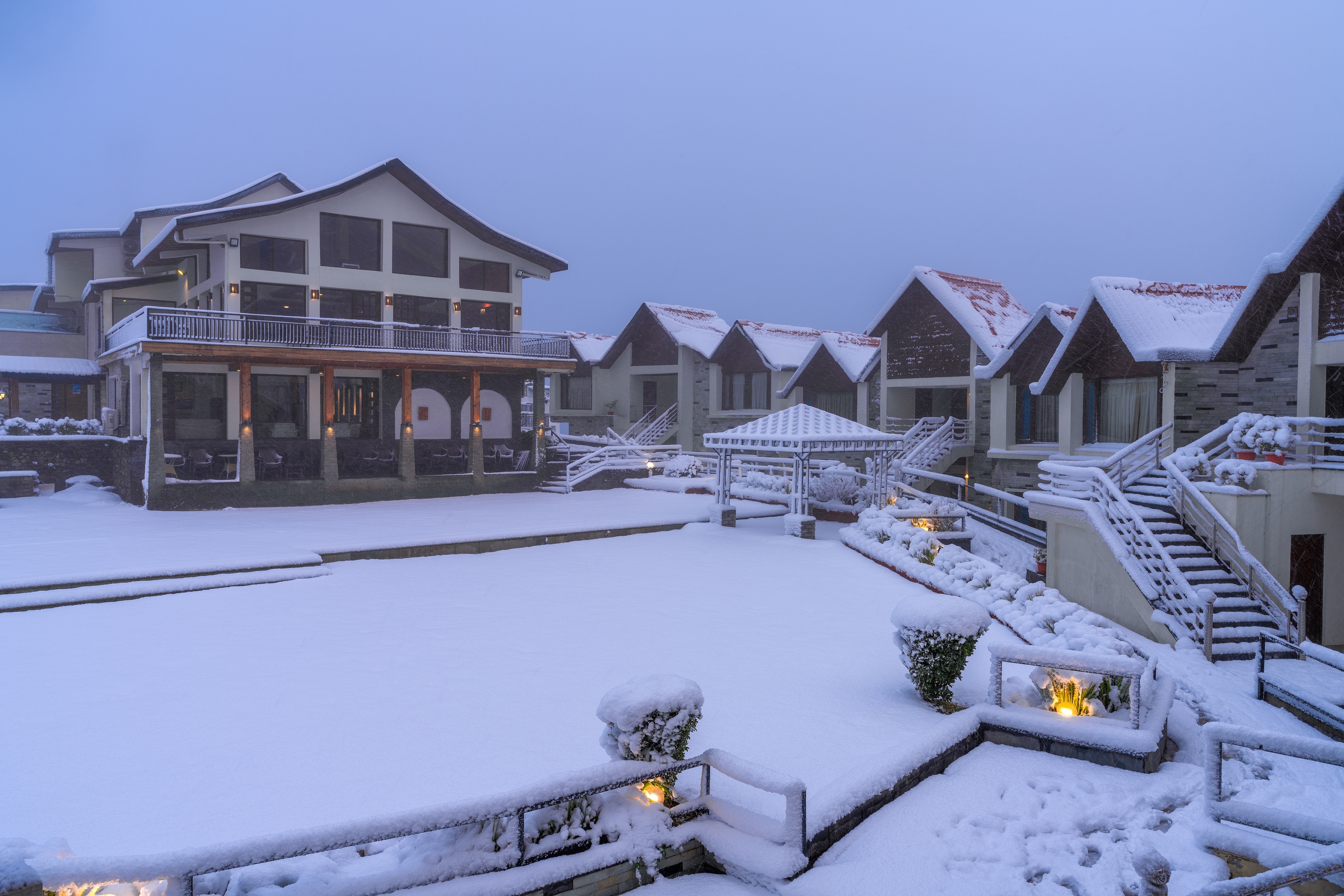 Koti Resort Shimla, a member of Radisson Individuals Retreats - Koti Resort Winter View