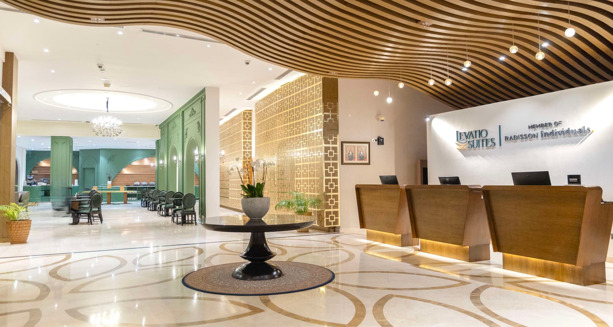 Levatio Suites Muscat, a member of Radisson Individuals - Lobby