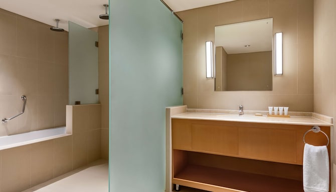 Levatio Suites Muscat, a memeber of Radisson Individuals - 套房浴室
