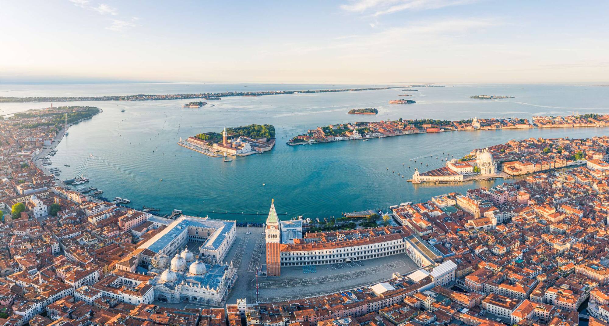 Aerial View of Venice