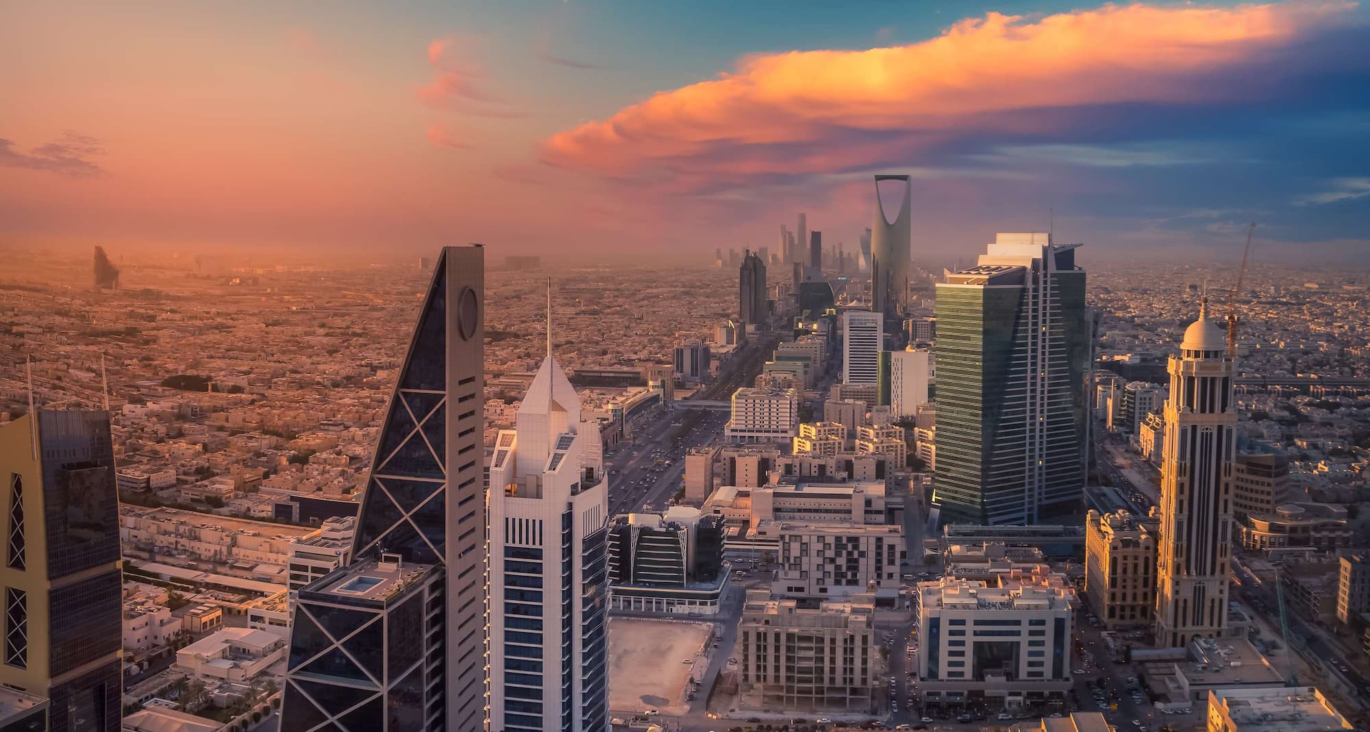 Marketing Campaigns MEA - Riyadh skyline