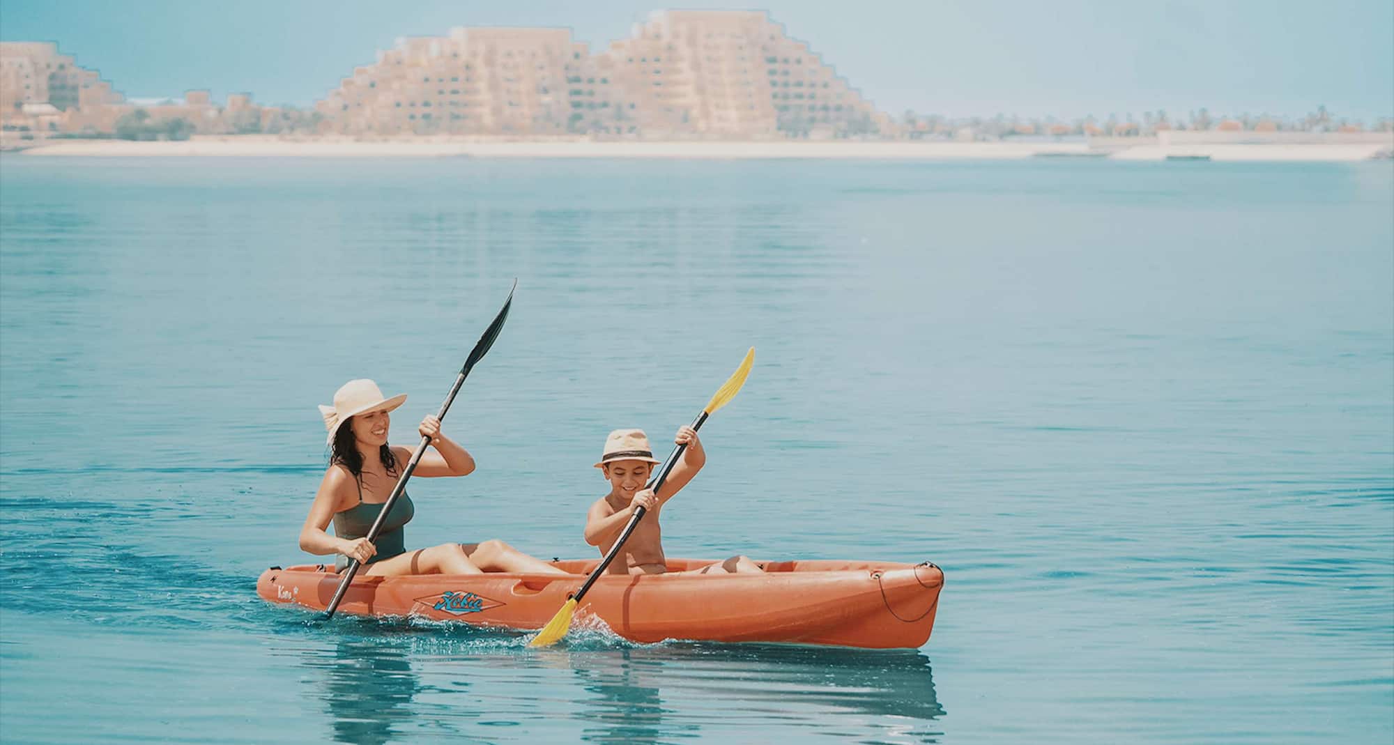 Kayak in Radisson Resort Ras Al Khaimah Marjan Island