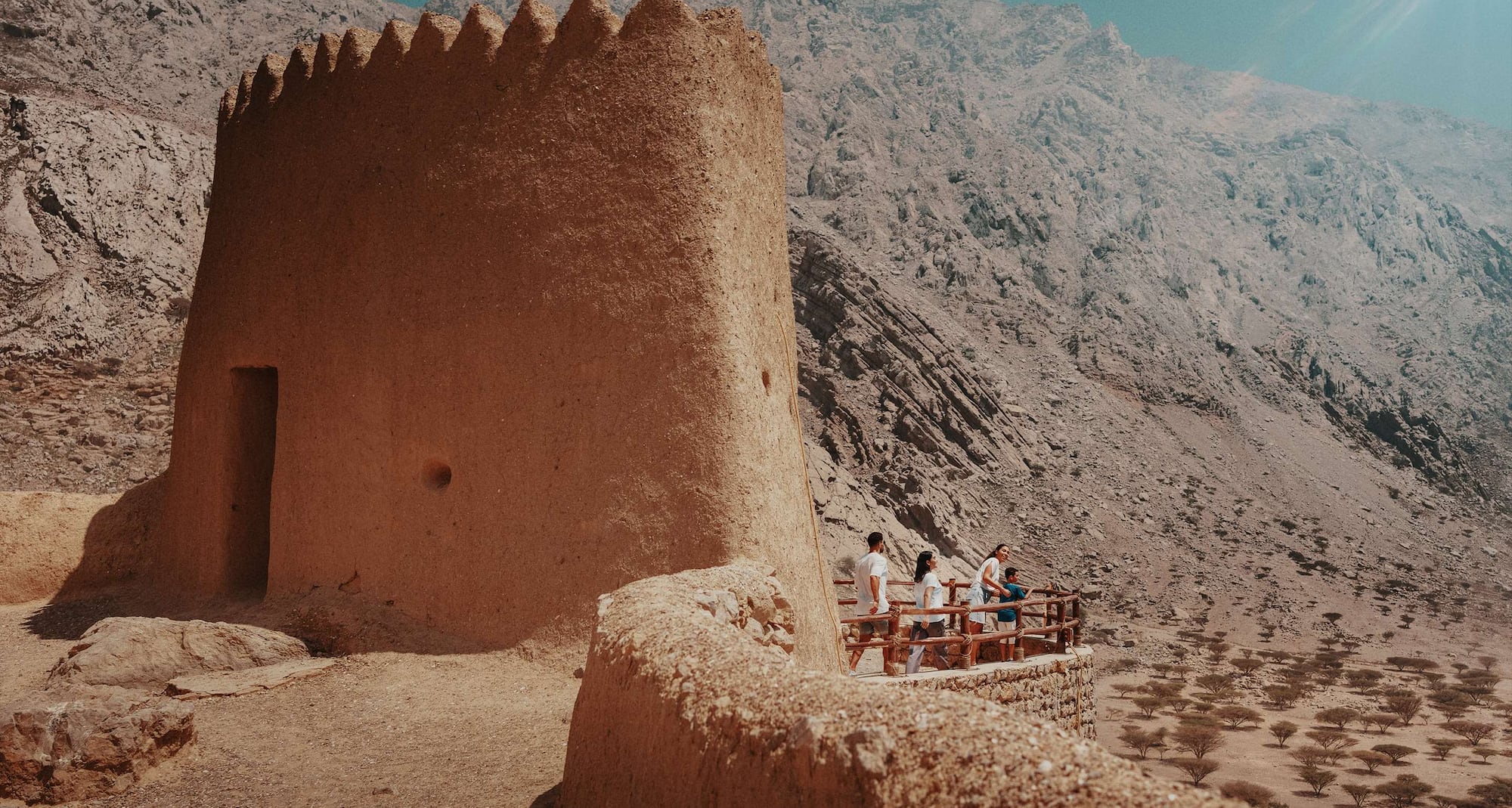 Family Ras Al Khaimah desert trip