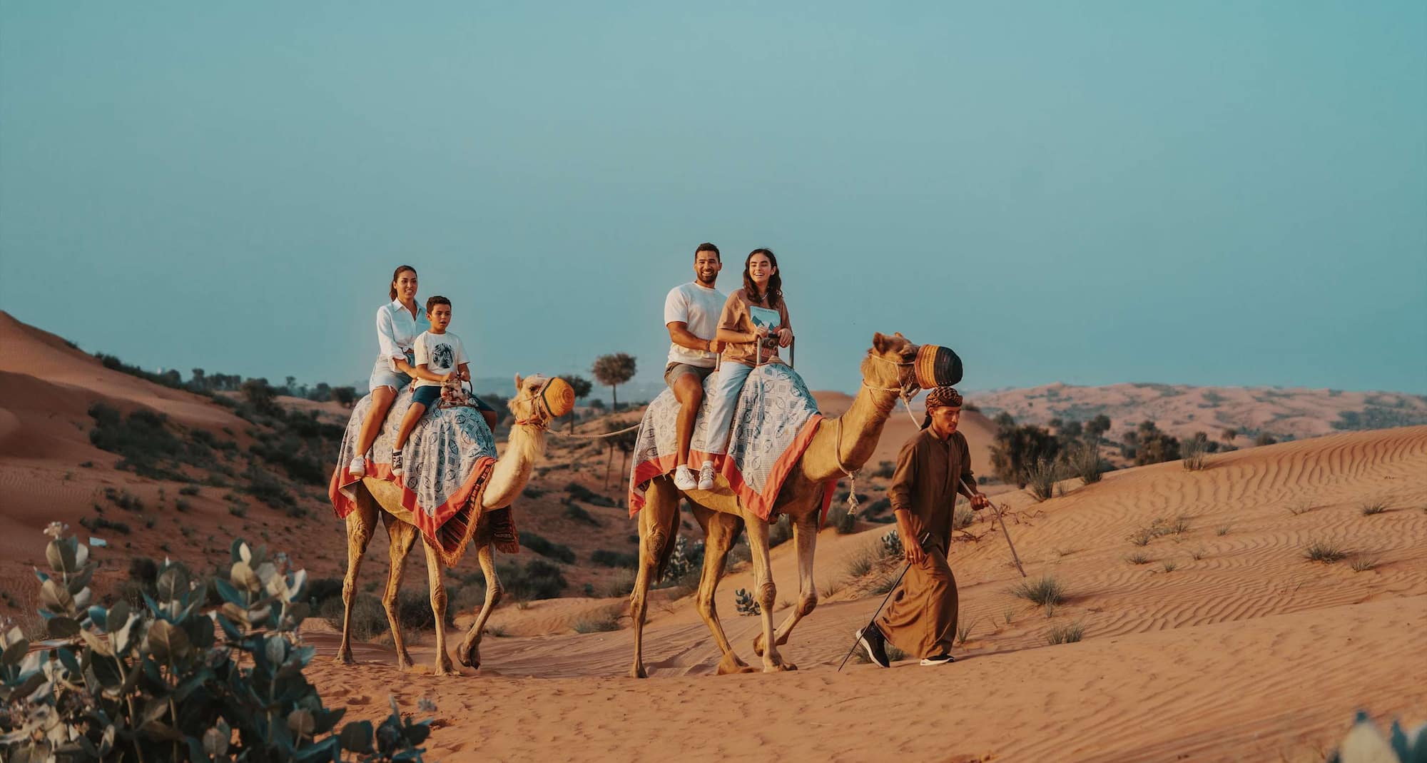 Family Ras Al Khaimah desert trip