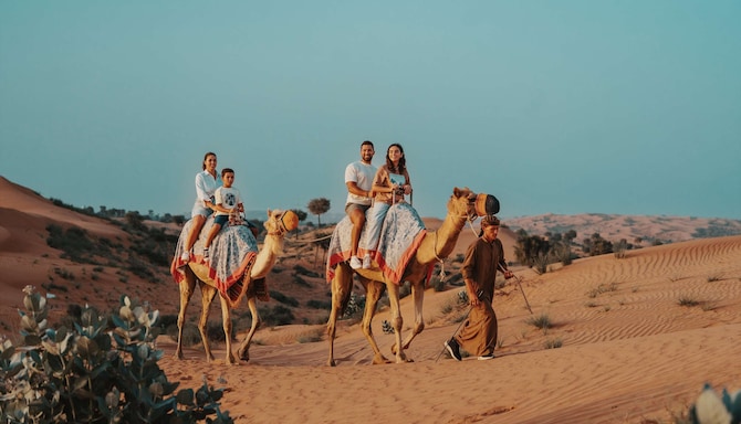 Family Ras Al Khaimah desert trip