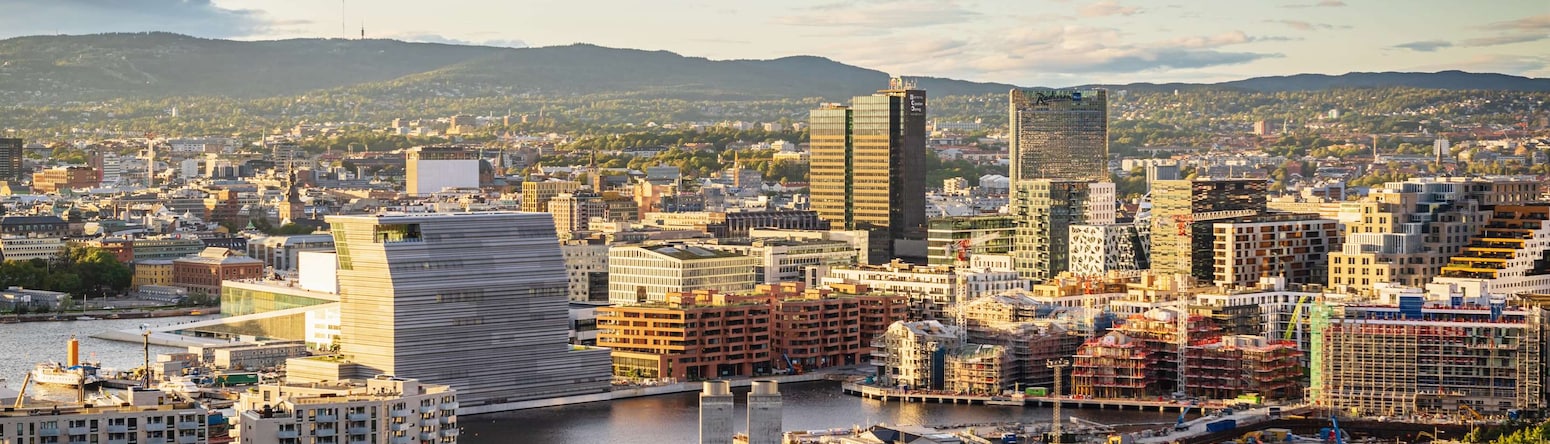 NOBA优惠活动 - 奥斯陆市的日落