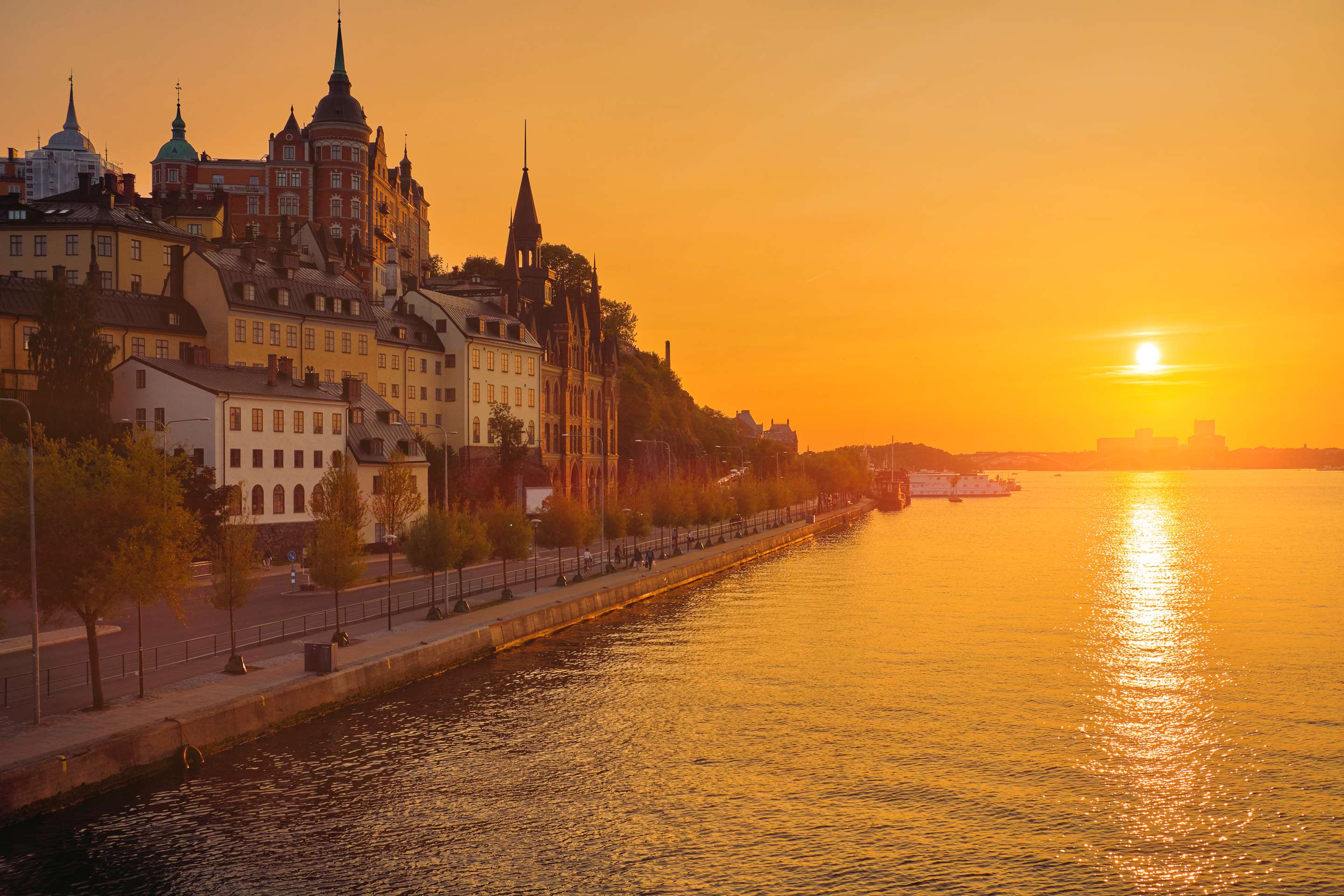 Marketing Campaigns NOBA - Stockholm Sunset in Sodermalm