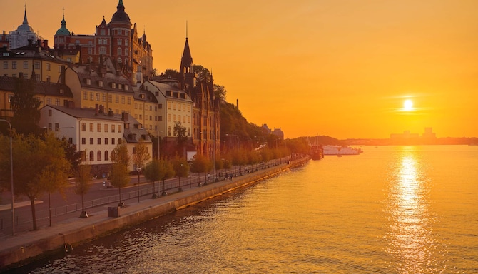 Marketing Campaigns NOBA - Stockholm Sunset in Sodermalm