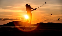Marketing Campaigns NOBA - Woman Golfing in Bodo