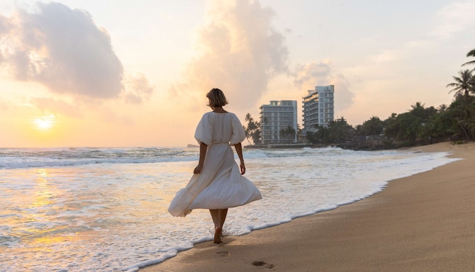 Marketing Campaigns SEAP - Beach in Galle - sunset