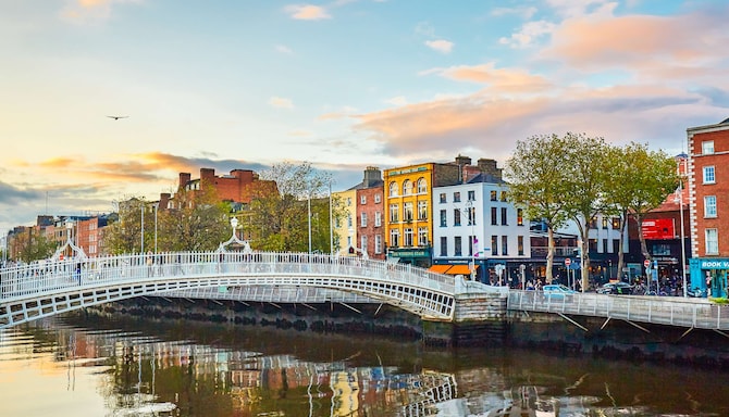 Ha'penny bridge, Dublin