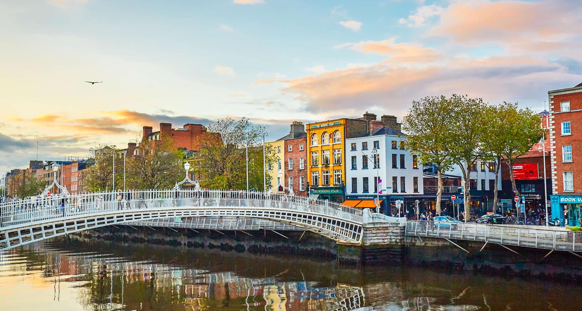 Ha'penny bridge, Dublin