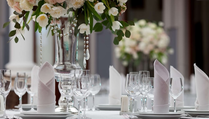Meetings and Events - Hotel generic - MandE - Generic - Wedding - Wedding table decor