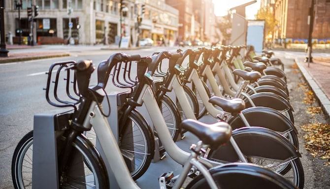 Meetings and Events - Hotel generic - MandE - Generic - Bicycle Tour - City bikes station