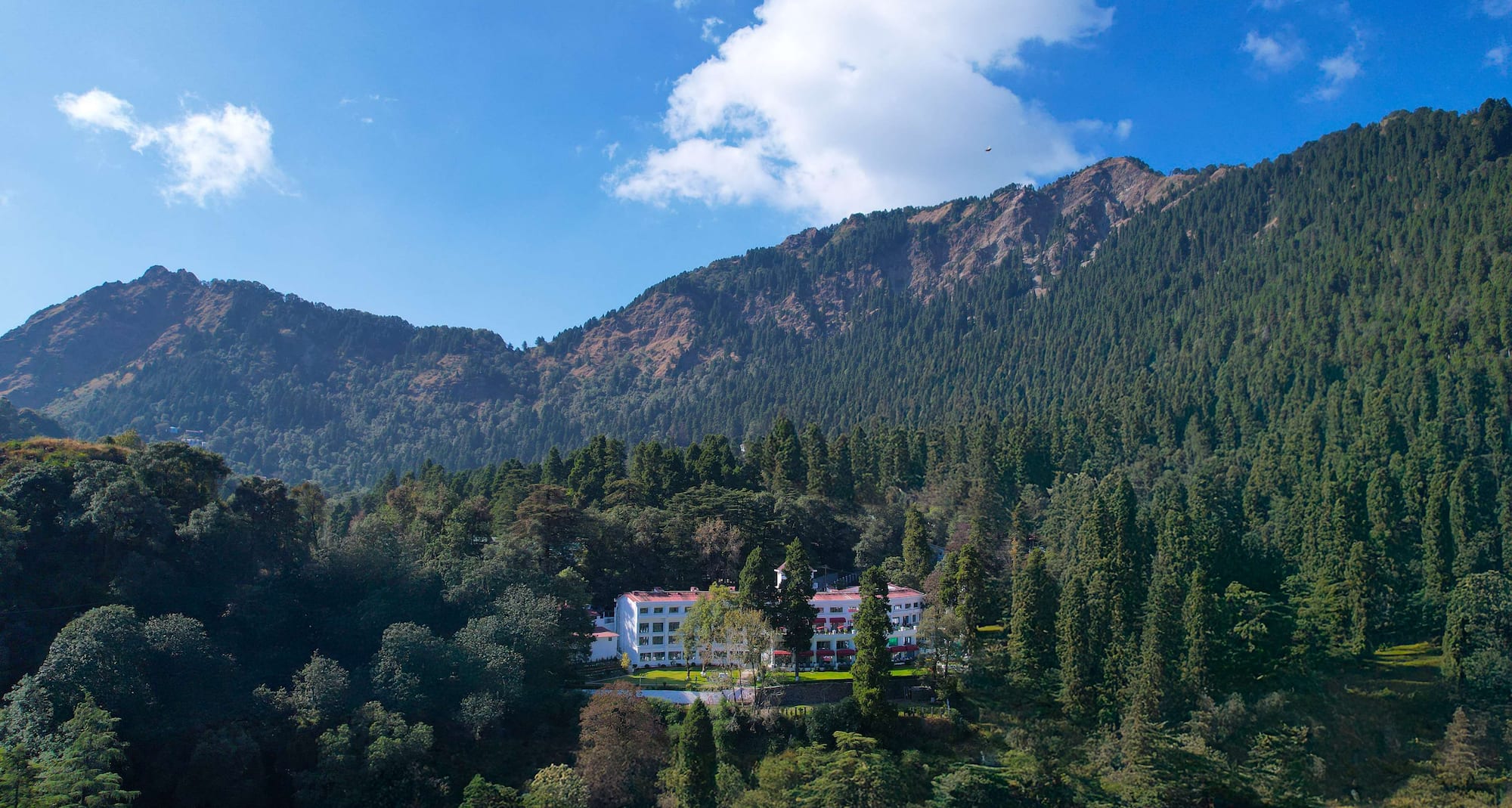 Namah Nainital, a member of Radisson Individuals Retreats - Aerial View of Hotel facade