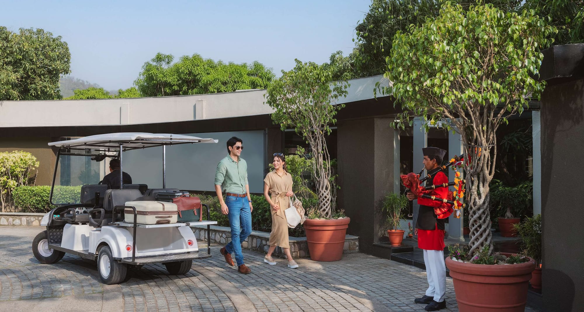 Namah Resort Jim Corbett, a member of Radisson Individuals - Arrival experience