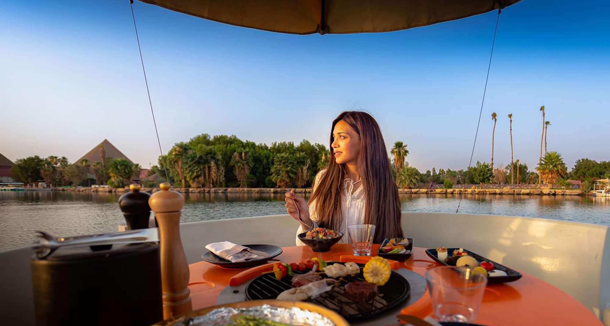 Nofa Riyadh, A Radisson Collection Resort - Guest on terrace