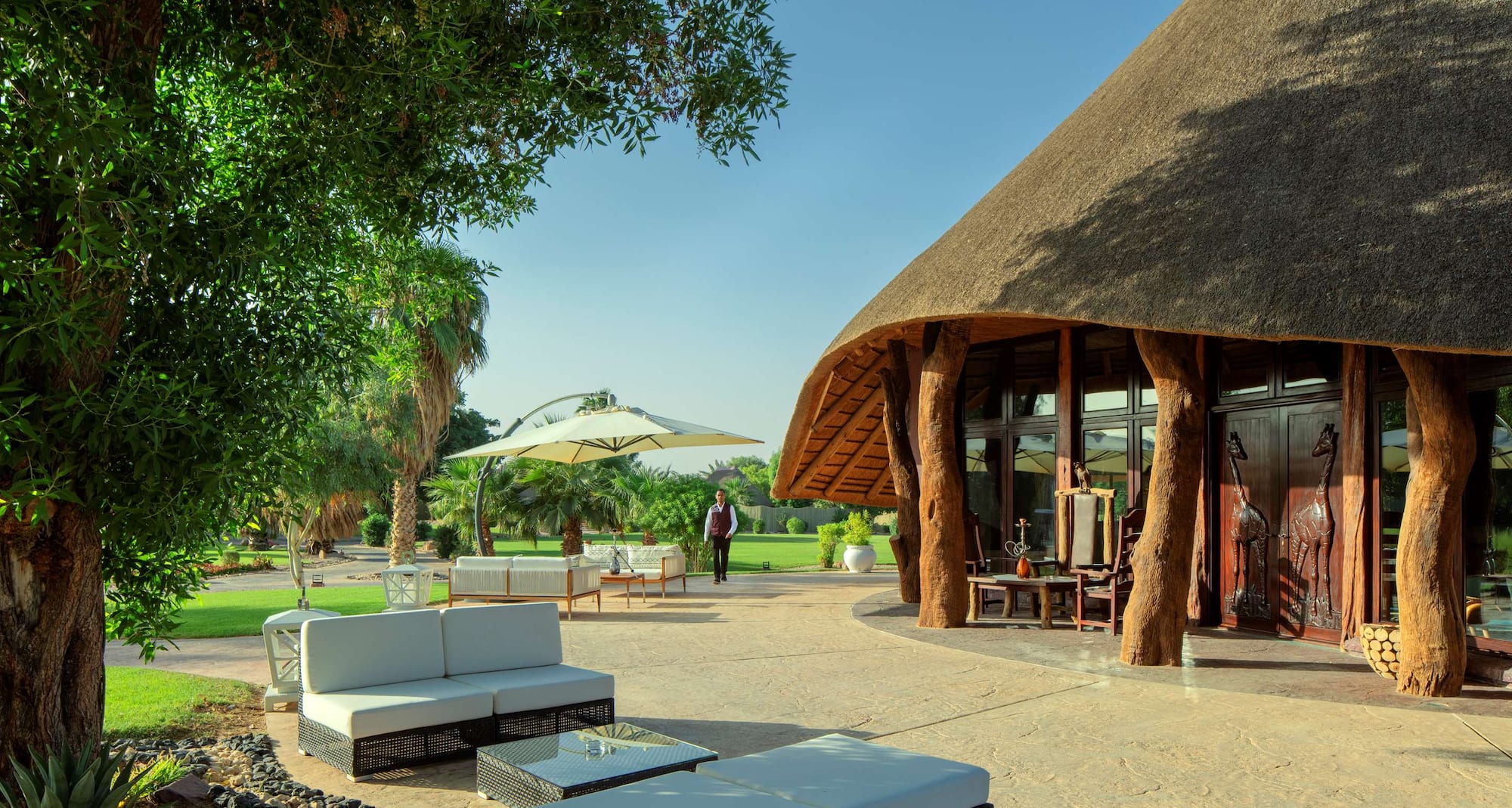 Nofa Riyadh, A Radisson Collection Resort - Outdoor lounge