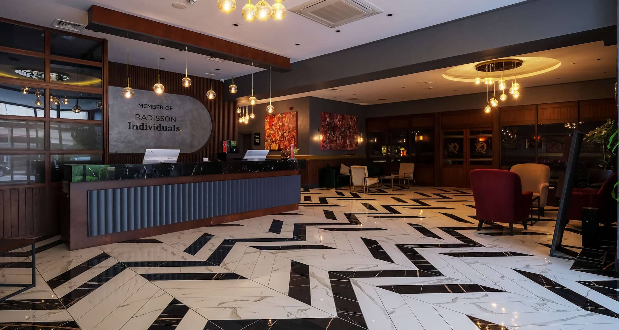 Nova Vista Deluxe &amp; Suites Eskisehir, a member of Radisson Individuals - Lobi Görünümü