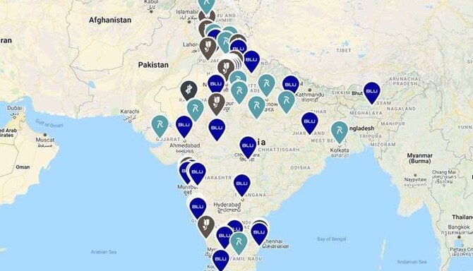 Offers and Packages - RHG Map of India