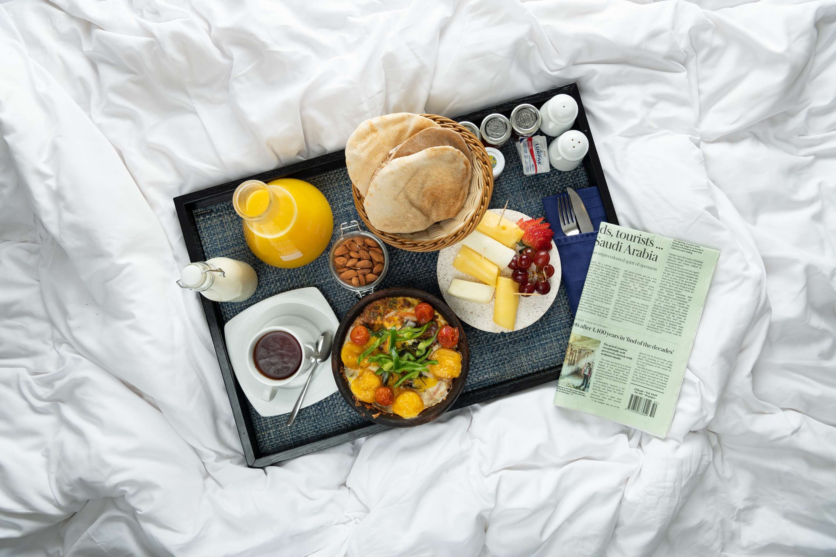 Offres et formules - Formule expérience de luxe - Petit-déjeuner au lit
