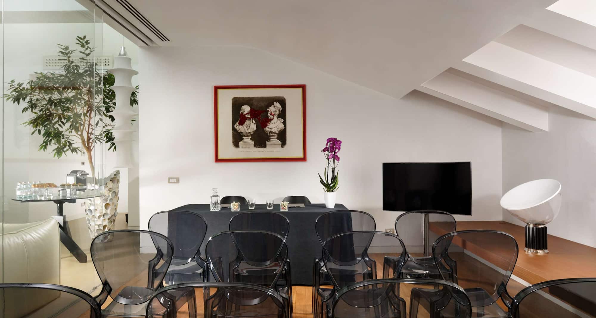 Palazzo Montemartini Rome, A Radisson Collection - Meeting room in Skylight suite - theater set up