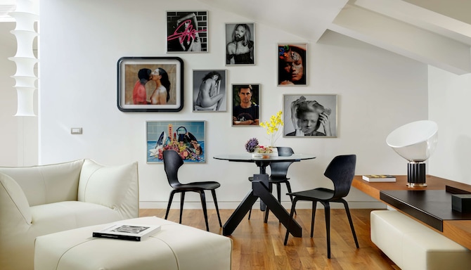 Palazzo Montemartini Rome, A Radisson Collection Hotel - Skylight Suite living room