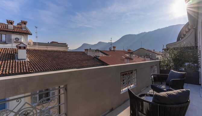 Palazzo San Gottardo Lake Como, a Radisson Collection - Loft Suite Balcony