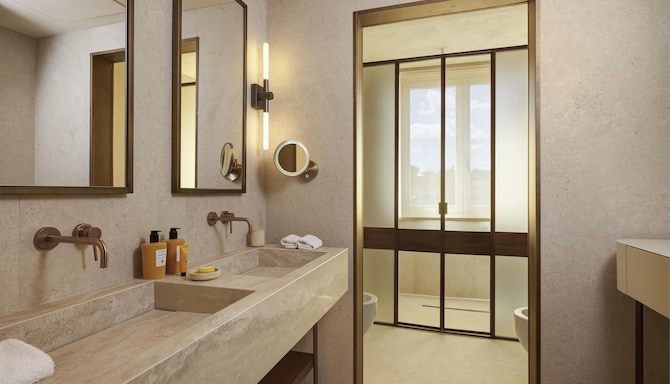 Palazzo Sanzio Rome, A Radisson Collection Hotel - Presidential Suite Bathroom