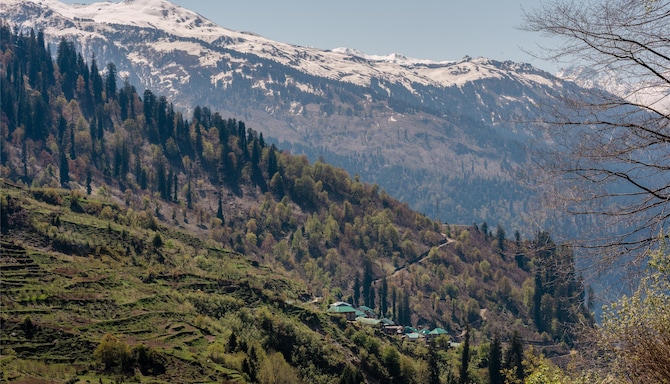 Where the mountains touch the sky and Kashmir steals your heart