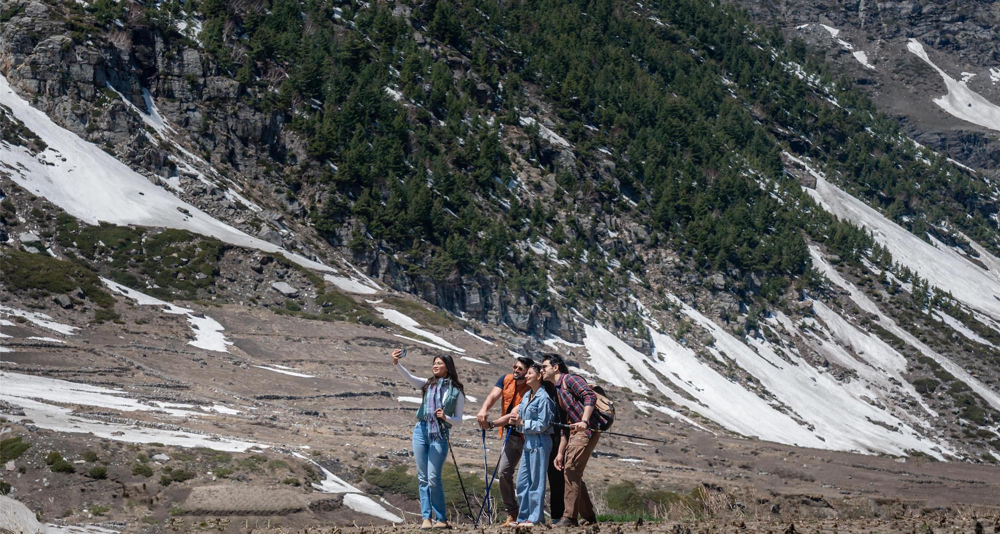 Hiking into the heart of the Himalayas