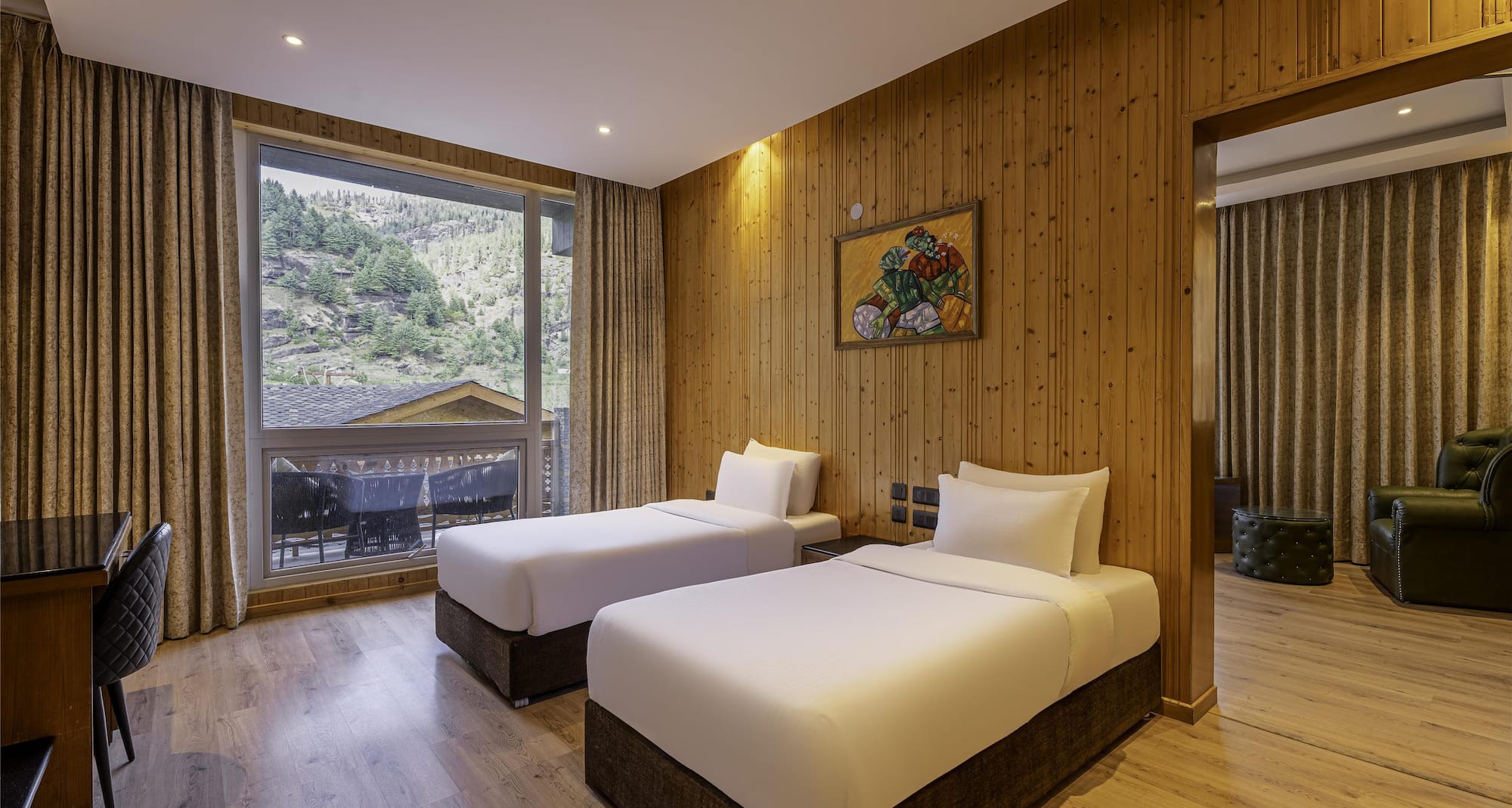 Palchan Hotel and Spa, a member of Radisson Individuals Retreats - Twin Bed Suite Bedroom