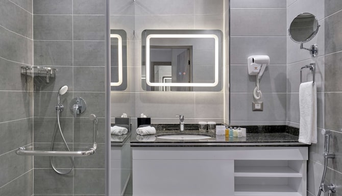 Panarams Tashkent Hotel, a member of Radisson Individuals - Standard Room bathroom