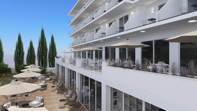 Paradise Resort Evia, a member of Radisson Individuals - Lounge patio