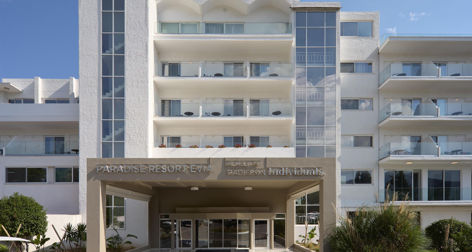 Paradise Resort Evia, a member of Radisson Individuals - Hotel Entrance