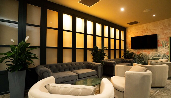 Park Hall Hotel and Spa Lancashire, a member of Radisson Individuals - Gym and spa lobby