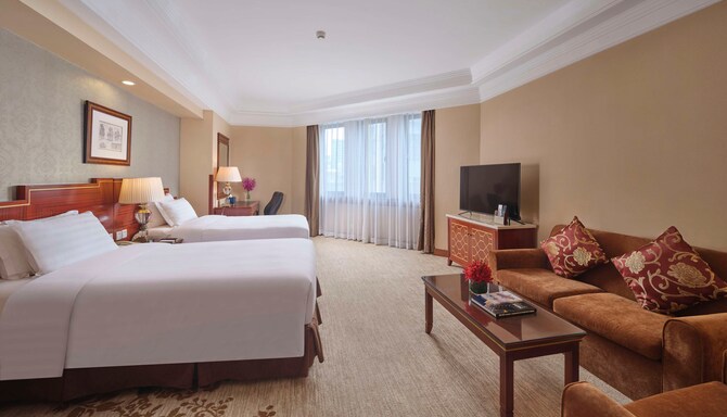 国际饭店 - Park Hotel - Deluxe Twin With View