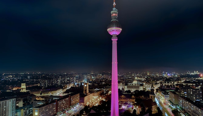 Park Inn by Radisson Berlin Alexanderplatz - 客房景观