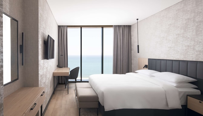 Park Inn by Radisson Hotel & Apartments Kuwait - Guest Room - Sea View